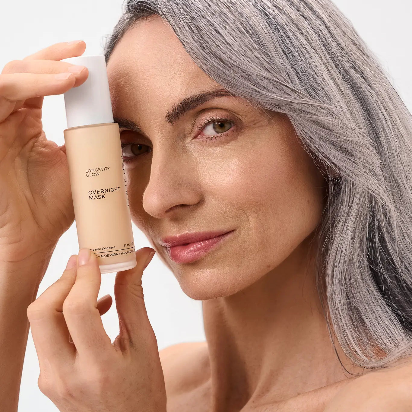 Longevity Glow Overnight Mask - close up