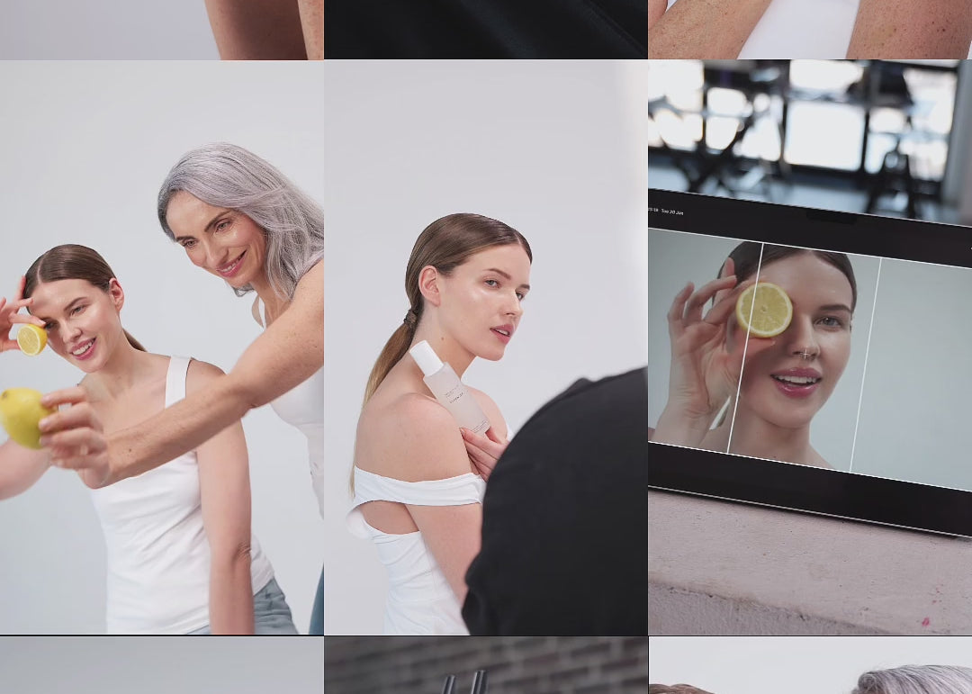 Naiora skincare behnd the scenes